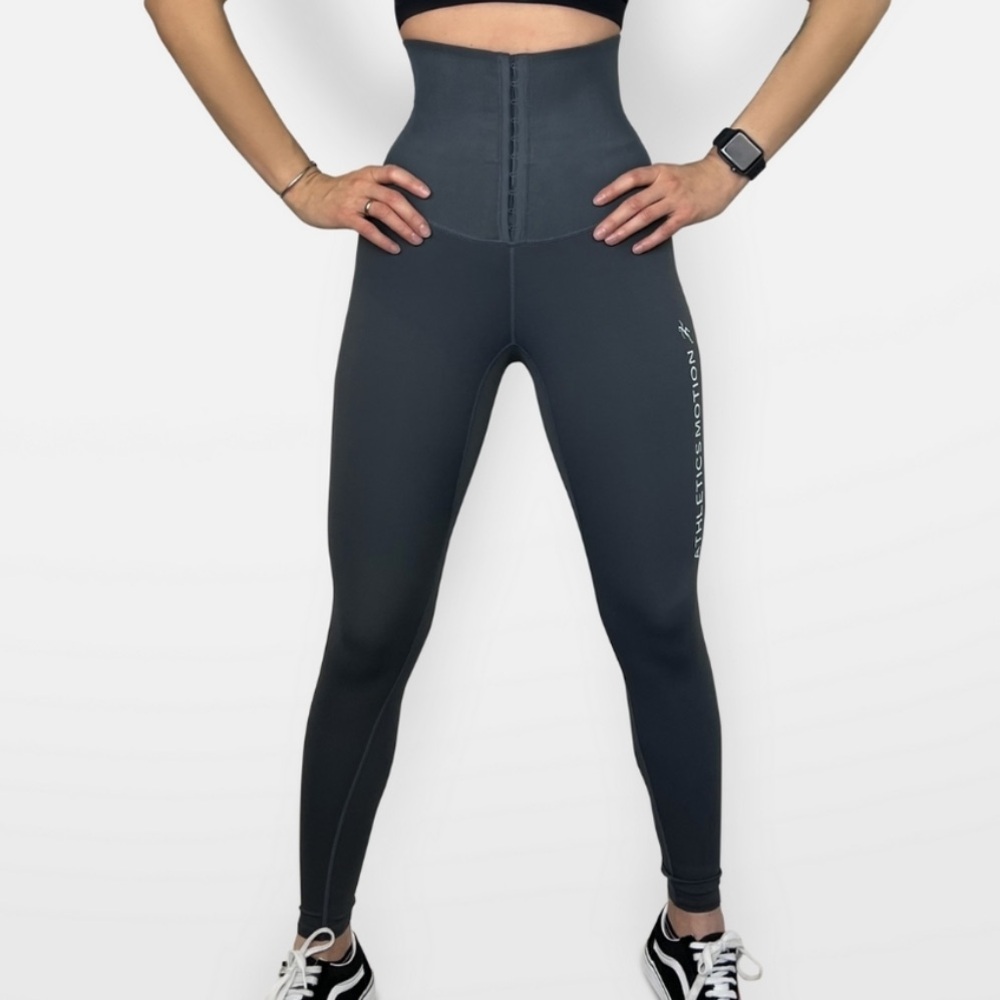 NEW Athletics Motion Dark Gray Medium Leggings NWT